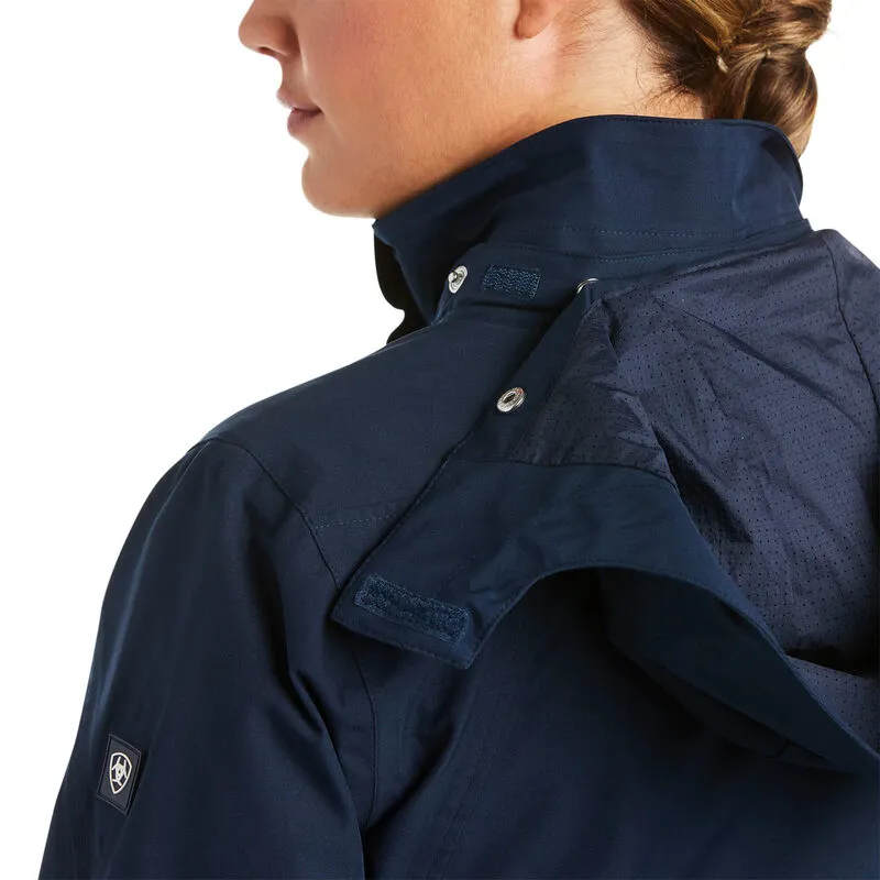 Ariat Ladies Coast H2O Jacket in Navy-2